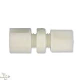 JACO Reducing Union Connector - 1/4 inch Tube O.D. Female x 3/8in Tube O.D. Female