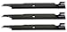 USA Mower Blades U13276BP (3) High-Lift for Ariens 08979600 Toro 105-7718 108-1123 Length 20-1/2in. Width 2-1/2in. Thickness .250in. Center Hole 5/8in. 60in. Deck