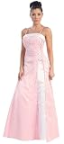 Bridesmaid Spaghetti Straps Two Tone Formal Dress #2160