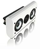 W100 On-Wall / In-Wall Center Channel Speaker - Eggshell White