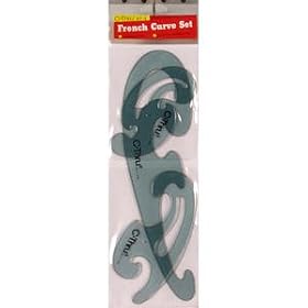 C-Thru Ruler Company French Curve Set by C-Thru Ruler Company