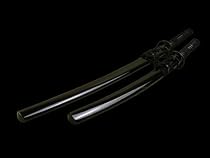 Fully Hand Forged Practical Japanese Katana & Wakizashi Set #125C