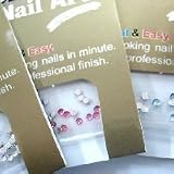 pink rhinestone jewelry Konad Stamping
