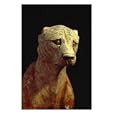 A Kassite Terra-Cotta Lioness Dated at 1500 B.C. Photographic Print by Lynn Abercrombie, 18" x 24"
