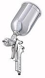 DeVilbiss Auto Refinish Products JGA635G14 JGA HVLP Gravity Feed Spray Gun with 1 Liter Aluminum Cup