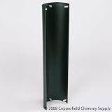 Copperfield 54120 HomeSaver Stovepipe Shield, 24-ga.35 Inch Long, Fits Stovepipes 5 Inch To 8 Inch.