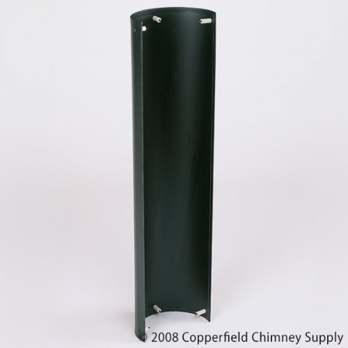 Copperfield 54120 HomeSaver Stovepipe Shield, 24-ga.35 Inch Long, Fits Stovepipes 5 Inch To 8 Inch.