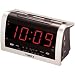 Tmex Jumbo Display LED Alarm Clock with Gentle Wake System - Silver (T256S)