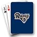 NFL St. Louis Rams Playing Cards
