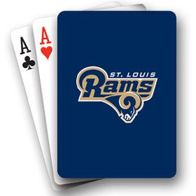 NFL St. Louis Rams Playing Cards
