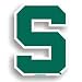 Michigan State Spartans 12 Car Magnet