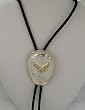 German Silver Eagle Large Bolo Tie