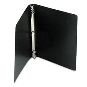 ACCOHIDE Poly Ring Binder With 23Pt. Cover 1/2 Capacity Black