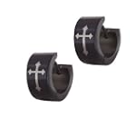 Cross Earrings Re Stud