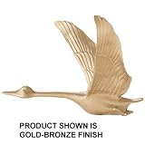 30 Full-Bodied Goose Weathervane Gold-Bronze