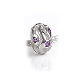 Bling Jewelry 925 Sterling Silver Amethyst CZ February Birthstone Bead Compatible with Pandora Chamilia Troll Charms Bling Jewelry 925 Sterling Silver Amethyst CZ February Birthstone Bead Compatible with Pandora Chamilia Troll Charms