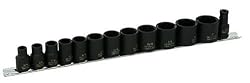 Hitachi 728500 13-Piece 3/8-Inch Impact Socket Set