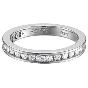 Esprit Damen-Ring glamline 925 Sterlingsilber ESRG91669A190 Preisvergleich