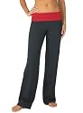 Relaxed fit, fold-over waistband yoga pant