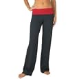 Relaxed fit, fold-over waistband yoga pant