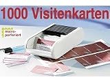 Produkt-Bild: Sattleford 1000 Visitenkarten microperforiert Inkjet&Laser 250g/85x55