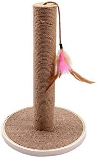 purrrfect life PL16014-A Cat Scratcher Post with Toy