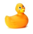 Big Teaze Toys Travel Size Orange Rubber Ducky Bath & Shower Massager