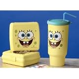 Tupperware Sponge Bob Sandwich & Tumbler Set