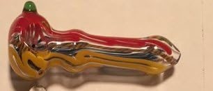 USA Handmade Assorted Fumed Hand Pipe 4"