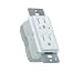 Intermatic InTouch Wireless 15 Amp Split-Duplex Receptacle, White, Ivory, or Light Almond  #CA3500