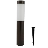 Solar Stake Light w/ Wood Grained Finish Reviews