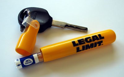 3 Legal Limit Keychain Breathalyzers