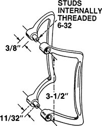 Buy Shower Door Handle (International Pro Source Showers, Plumbing, Bathtubs Showers & Saunas, Showers, Shower Doors)