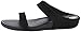 Fit Flop Women's Banda Opul Slide Dress Sandal, Black, 8 M US