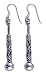 

Earrings, 'Filigree Dangle' 2" L