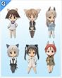セガ ラッキーくじ ストライクウィッチーズ2 G賞 まめフィギュアコレクションDX 全6種セット