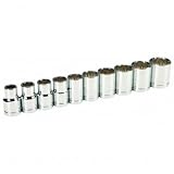 Socket Set 10 Piece High Visibility 1/2