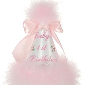 Boutique Infant Girl Accessory BABYS 1st BIRTHDAY Party HAT