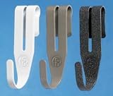 Freedom Rail Profile Shelf Hooks (Set of 4)- White