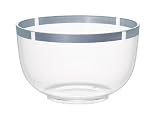 Emsa Passende Salatschale 01392416 zu NAVARRA, 24 cm, transparent/Alulook