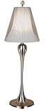 Review Quoizel QB6182ES / Quoizel Contempo Silver Beaded 33-1/2-Inch Table Lamp