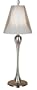 Quoizel Contempo Silver Beaded 33-1/2-Inch Table Lamp