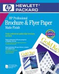 HP C6955A  Professional Brochure Paper (Matte Finish)