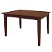Kitchen & Housewares : Merlot Finish Uptown Extension Dining Table