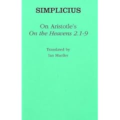 On Aristotle's "On The Heavens 2.1-9" (Ancient Commentators on Aristotle)