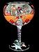 Flirty Fish Design - Hand Painted - Grande Goblet - 17.5 oz.