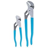 Channellock GS-1 2 Piece 9-1/2-Inch and 6-1/2-Inch Tongue and Groove Plier Set
