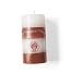 Farbe: braun-wei�
Material: Wachs
Ma�angaben: 12cm lang 6cm Durchmesser