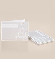6 Champagne Wedding Invites Multipack Cards