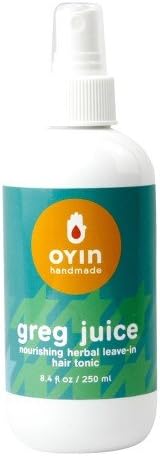 Oyin Greg Juice Nourishing Herbal Leave-in Hair Tonic - 8.4 oz